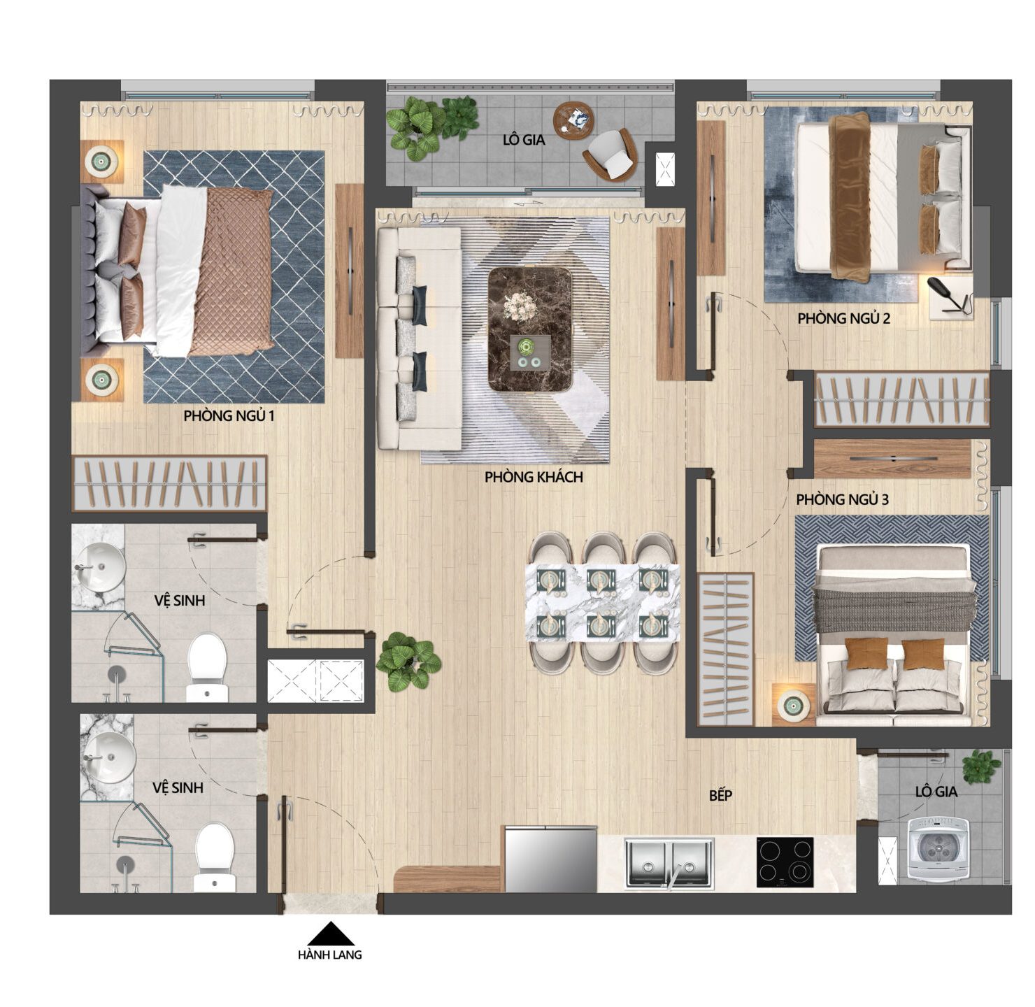 3PN Floorplan